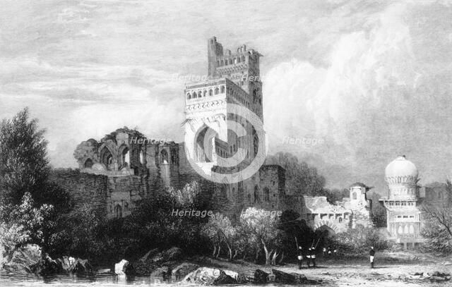 'Seven-Storied Palace, - Bejapore', 1834. Creator: Samuel Prout.