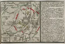 Seven Years War (1756-1763): Third Silesian War - map of the Siege of Schweidnitz, 1757 (1765). Creator: Jean de Beaurain