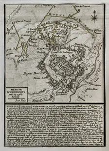 Seven Years War (1756-1763): Third Silesian War - Siege of Schweidnitz (1762), 1765. Creator: Jean de Beaurain
