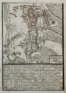 Seven Years War (1756-1763): Battle of Kunersdorf (12th August, 1759) (1765). Creator: Jean de Beaurain