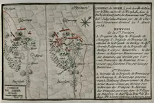 Seven Years War (1756-1763): Combat of Mehr (August 5, 1758), 1765. Creator: Jean de Beaurain