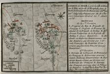 Seven Years War (1756-1763): Combat of Mehr (August 5, 1758), 1765. Creator: Jean de Beaurain