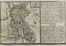 Seven Years War (1756-1763): Map of Cassel, 1757-1762 (1765). Creator: Jean de Beaurain
