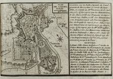 Seven Years War (1756-1763): Map of Cassel, 1757-1762 (1765). Creator: Jean de Beaurain