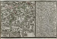 Seven Years War (1756-1763): Map of the Battle of Hochkirch (14th October 1758), 1765. Creator: Jean de Beaurain