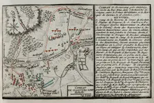 Seven Years War (1756-1763): Map of the Battle of Klostercamp (October 16, 1760), 1765. Creator: Jean de Beaurain