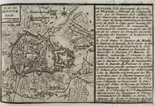 Seven Years War (1756-1763): Plan of Münster, 1759 (Germany), 1765. Creator: Jean de Beaurain