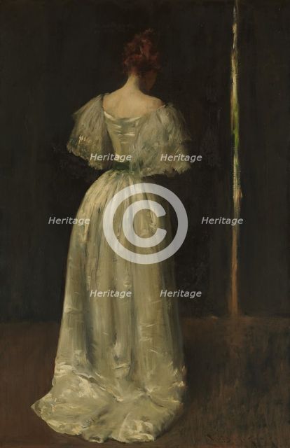 Seventeenth Century Lady, ca. 1895. Creator: William Merritt Chase.