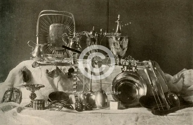 'Seventeenth Century Silver', (c1937). Creator: Unknown.