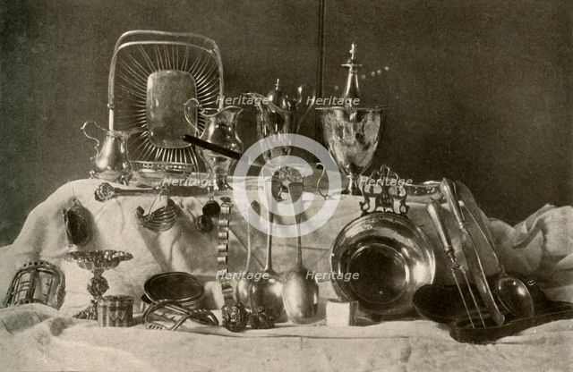 'Seventeenth Century Silver', (c1937). Creator: Unknown.