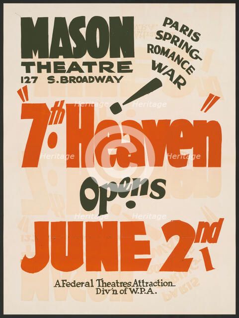 Seventh Heaven, Los Angeles, 1936. Creator: Unknown.