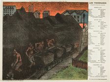 Seventh Performance: Les Tisserands, for Le Théatre Libre, 1892–93. Creator: Henri-Gabriel Ibels