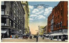 Seventh Street, Minneapolis, Minnesota, USA, 1916