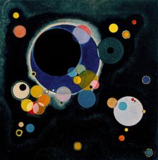 Several Circles, 1926. Artist: Kandinsky, Wassily Vasilyevich (1866-1944)