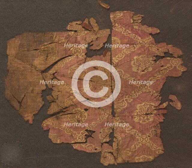 Several Fragments (Some Sewn Together), 8th-9th century. Creator: Unknown.