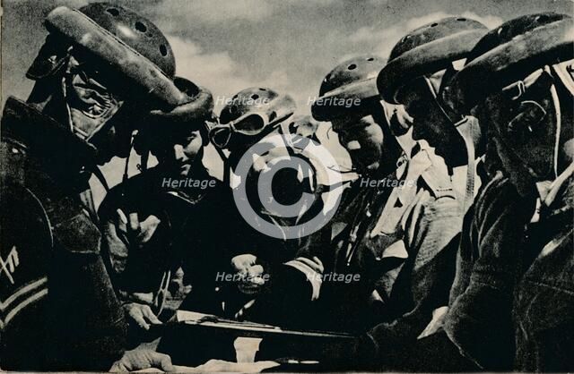 'Severe problems faced the tank crews', c1941 (1944). Artist: Unknown.