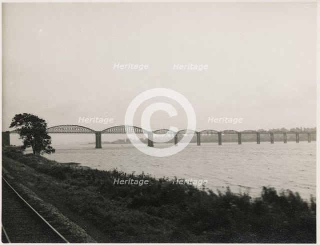 Severn Bridge, Lydney, Forest of Dean, Gloucestershire, 1951. Creator: JR Uppington.