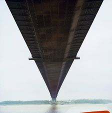 Severn Bridge, M48, Aust, South Gloucestershire, 27-28 June 1988. Creator: John Laing plc
