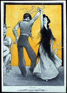 Sevillanas, winning work of the contest organized by the Blanco y Negro magazine, Madrid in 1900. Creator: Medina Vera, Inocencio (1876-1918)