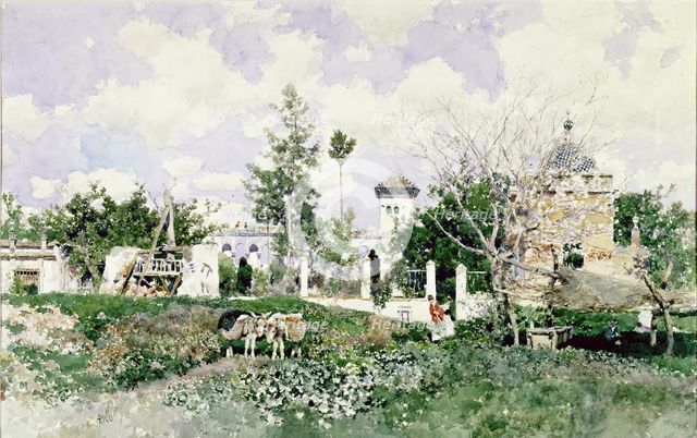 Seville, 1875. Creator: Martín Rico y Ortega.