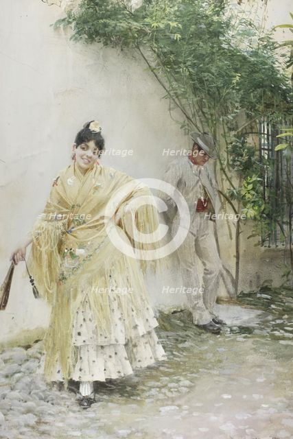 Seville, 1887. Creator: Anders Leonard Zorn.