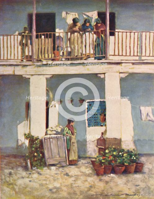 'Seville', 1903. Artist: Mortimer L Menpes.