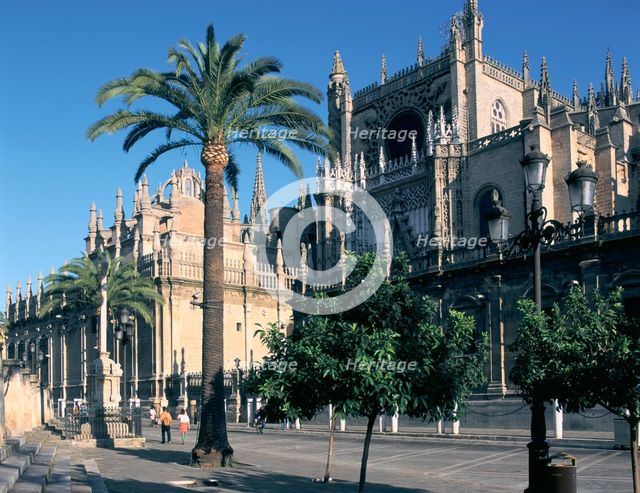 Seville Cathedral, Spain. Creator: Peter Thompson.