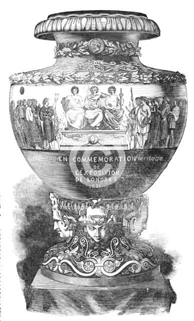 Sevres Vase presented to H.R.H. Prince Albert by His Imperial Majesty the Emperor of the French, 185 Creator: Unknown.