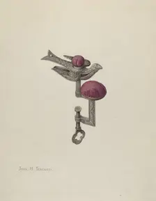 Sewing Bird, 1940. Creator: John H. Tercuzzi