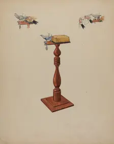 Sewing Bird, 1935/1942. Creator: Edward A Darby