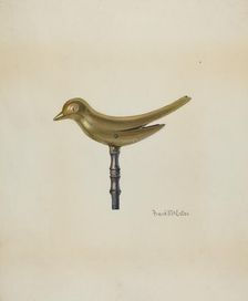 Sewing Bird, c. 1937. Creator: Frank McEntee