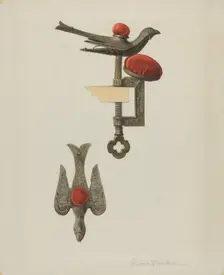 Sewing Bird, c. 1938. Creator: Cora Parker