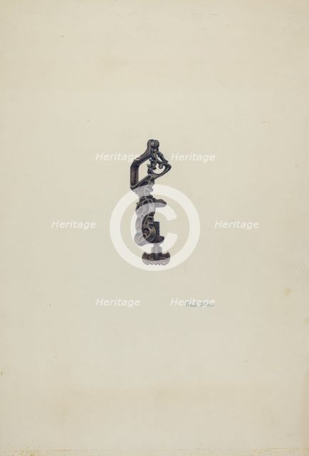 Sewing Bird, c. 1938. Creator: Frank McEntee.
