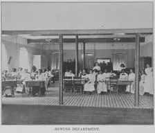 Sewing Department, 1915. Creator: Unknown