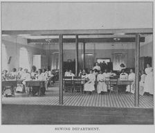 Sewing Department, 1915. Creator: Unknown