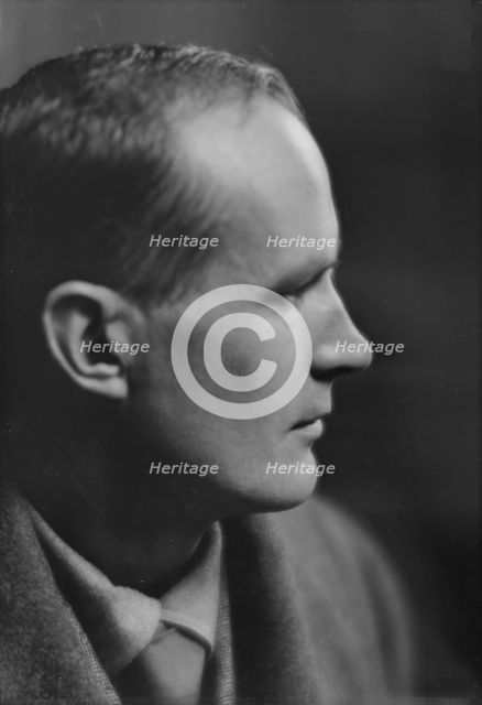 Sexton, Mr., portrait photograph, 1915. Creator: Arnold Genthe.