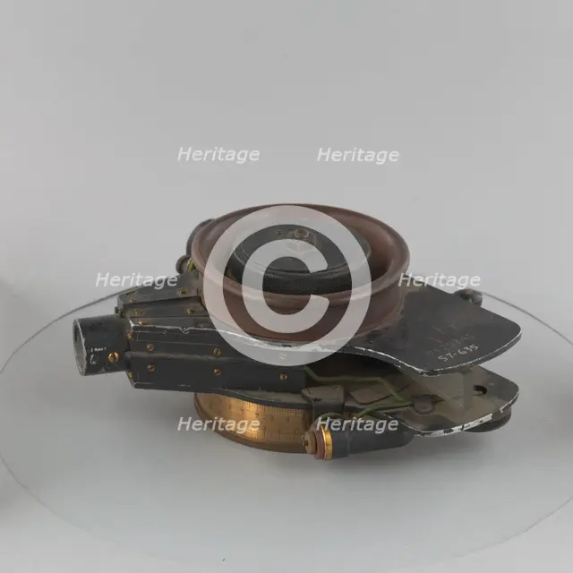 Sextant, British, RAE, Hughes, Mk V, ca. 1921. Creator: Hughes & Son, Ltd.