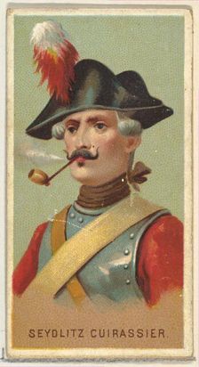 Seydlitz Cuirassier, from World's Smokers series (N33) for Allen & Ginter Cigarettes, 1888. Creator: Allen & Ginter