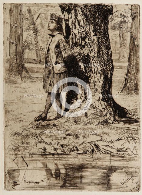 Seymour, 1859. Creator: James Abbott McNeill Whistler.