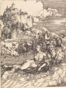 Sea Monster ("Das Meerwunder"), c. 1498. Creator: Albrecht Durer