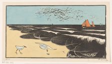 Sea near Bergen, c.1925. Creator: Bernard Essers