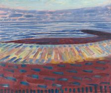 Sea after Sunset, 1909. Creator: Mondrian; Piet (1872-1944)