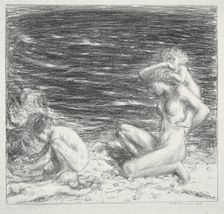 Sea and Breeze, 1894. Creator: Charles Hasslewood Shannon (British, 1863-1937)