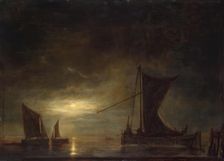 Sea by Moonlight, 1648. Creator: Aelbert Cuyp