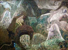 Sea Bottom late 19th or early 20th century. Artist: Vasily Ivanovich Denisov