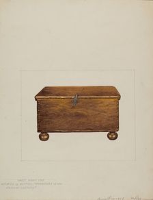 Sea Chest, 1936. Creators: Robert Birrell, Donald Donovan