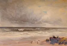 Sea Coast, 1887. Creator: Charles Thomas Burt