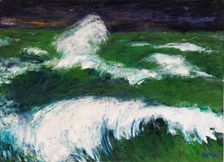 Sea (D), 1930. Creator: Emil Nolde