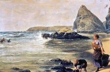 Sea Earnings, c1870s to 1890s. Creator: James Clarke Hook