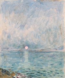 Sea, early 20th century. Creator: Dezider Czölder